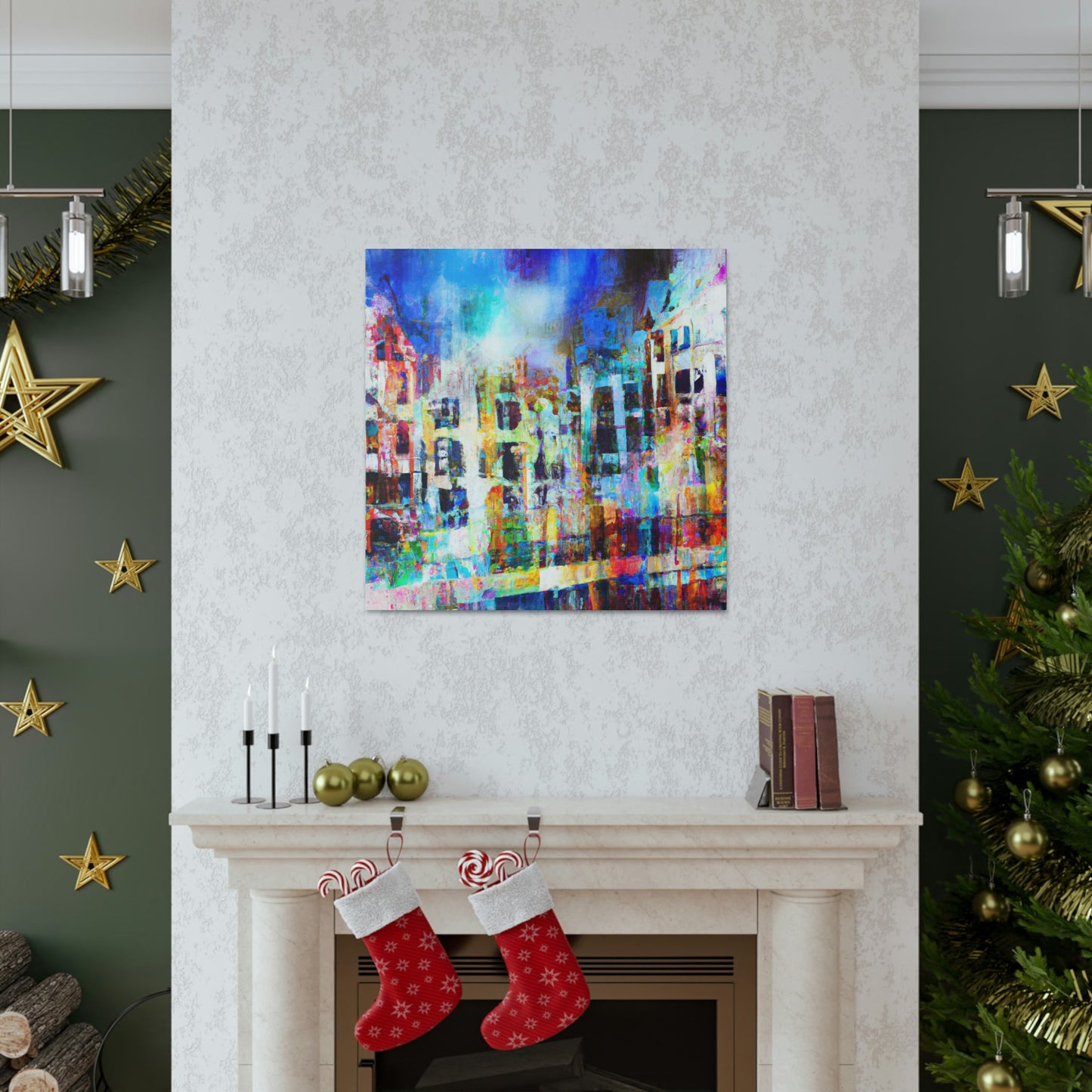 Salvador del Terrazzo Canvas