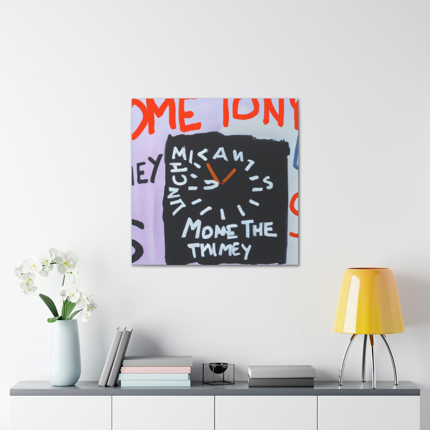 Zune Petreschiva the Polyglot Painter Canvas