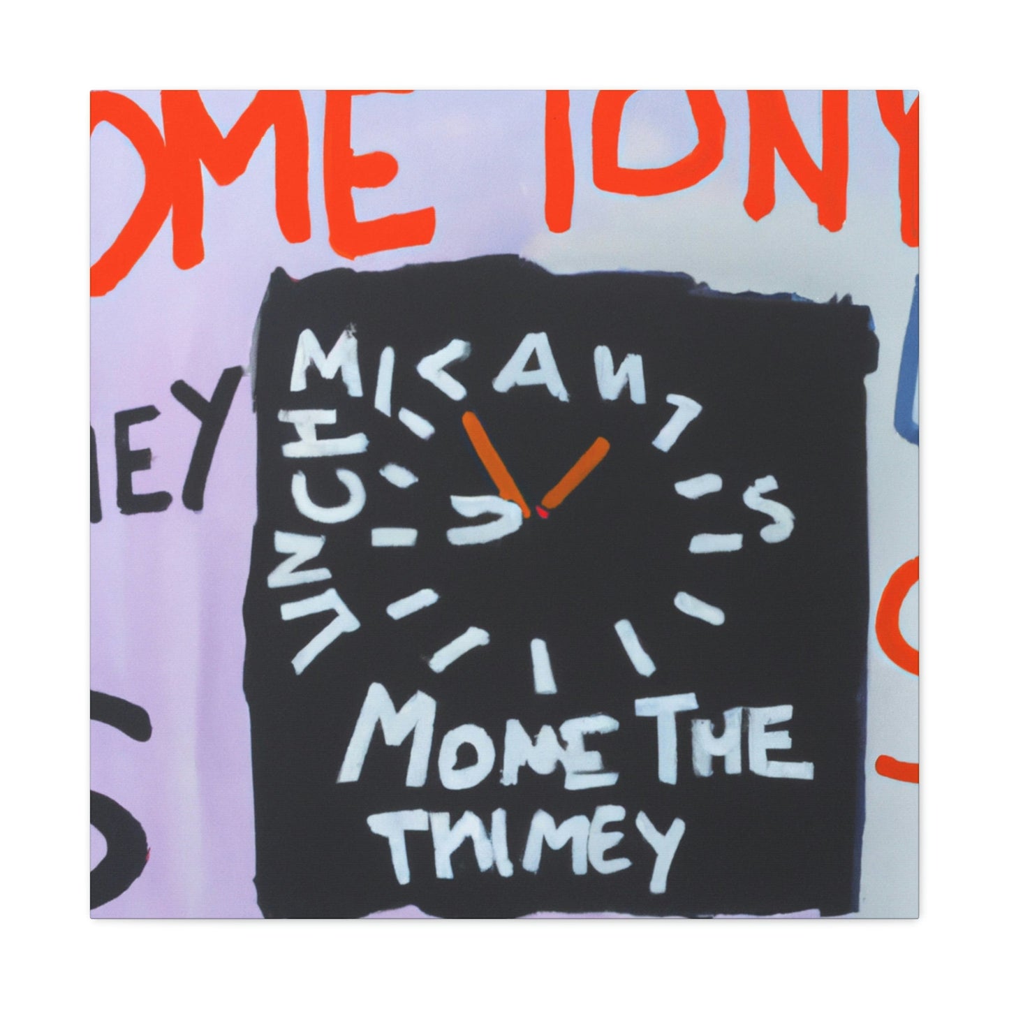 Zune Petreschiva the Polyglot Painter Canvas